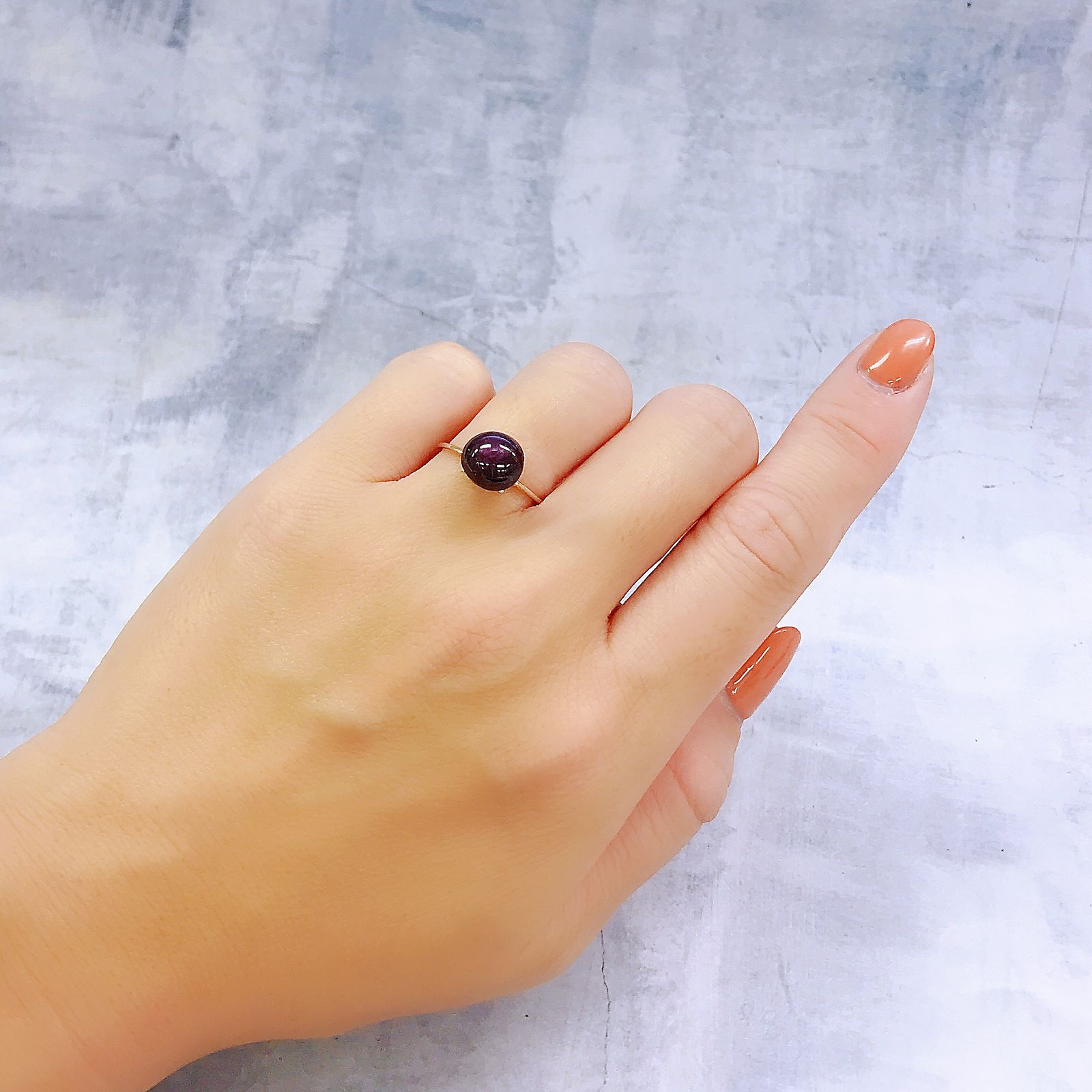 スタールビー インド産 5.33ct[221018449]8.9x8.2mm前後 | TOP