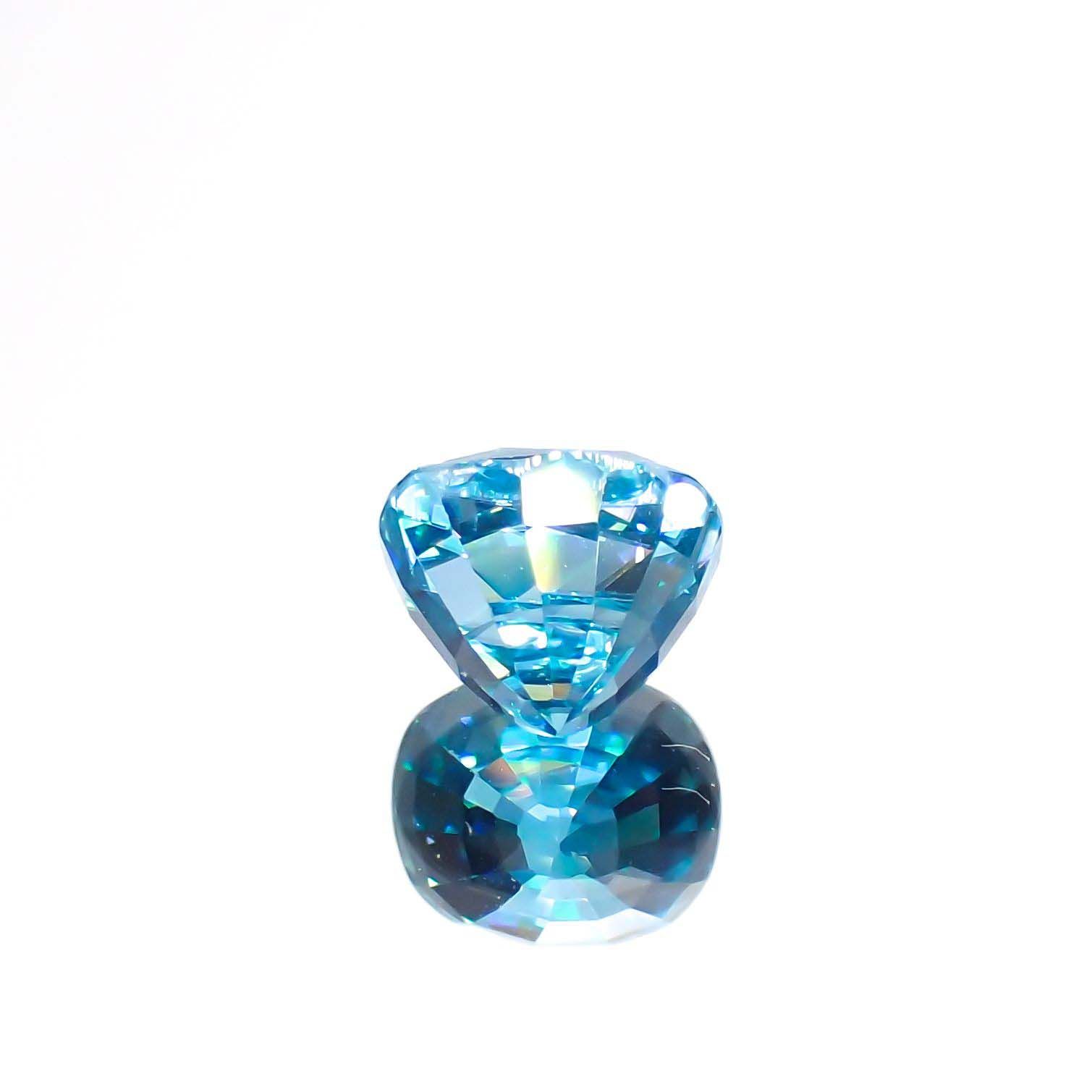 ラタナキリブルージルコン カンボジア産 2.07ct[220917925]6.5x5.5mm前後