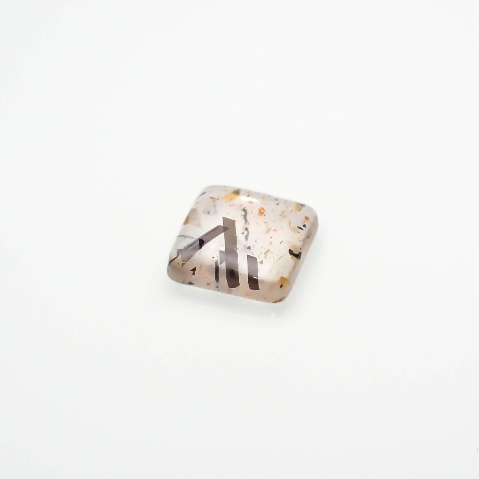 レインボーラティスサンストーン オーストラリア産 0.84ct[230321098]6.4x6.4mm前後