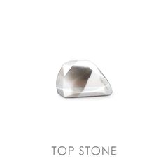スライスカットダイヤモンド 南アフリカ産 原石・結晶 0.24ct[20106575]8.6×5.6mm前後
