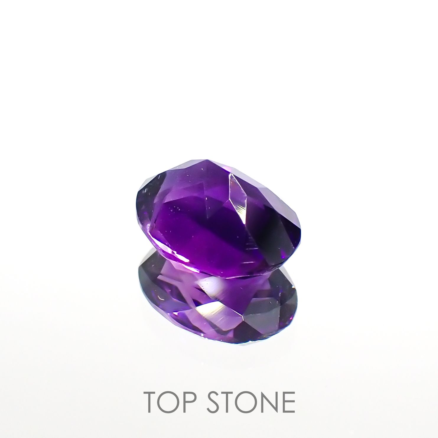 カラーシフトアメジスト(宝石名アメシスト)ブラジル/ウルグアイ産 1.57ct 識別済[220113965]9x7.1mm前後