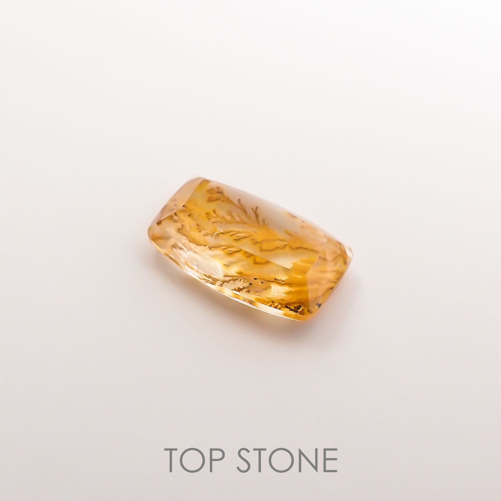 デンドリチッククォーツ ブラジル産 ルース 3.08ct[210510917]12.8×7.5mm前後