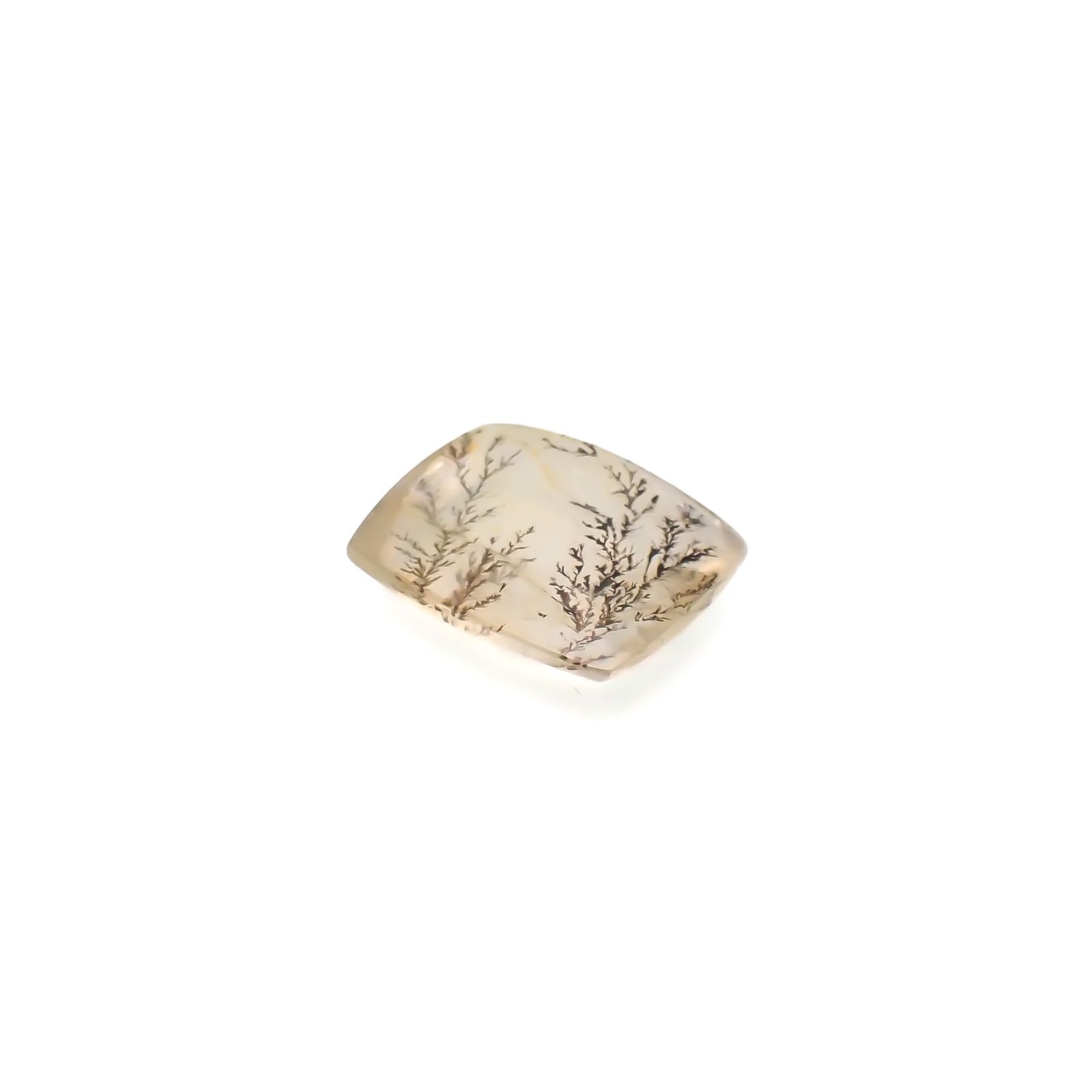 デンドリチッククォーツ ブラジル産 8.33ct[230823241]12.6x15.6mm前後