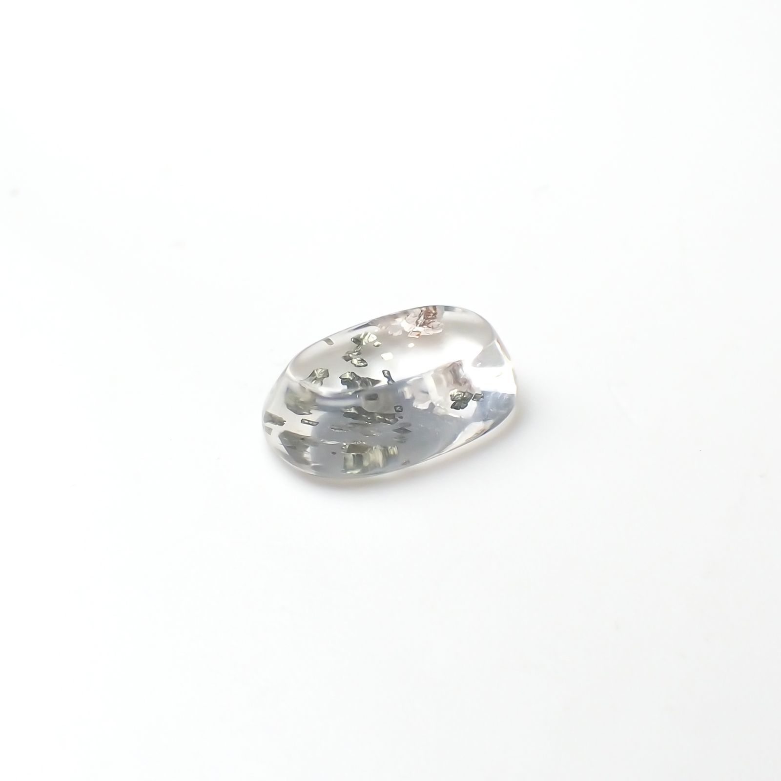 パイライトインクォーツ ブラジル産 3.72ct[240225907]12.5x7.6mm前後