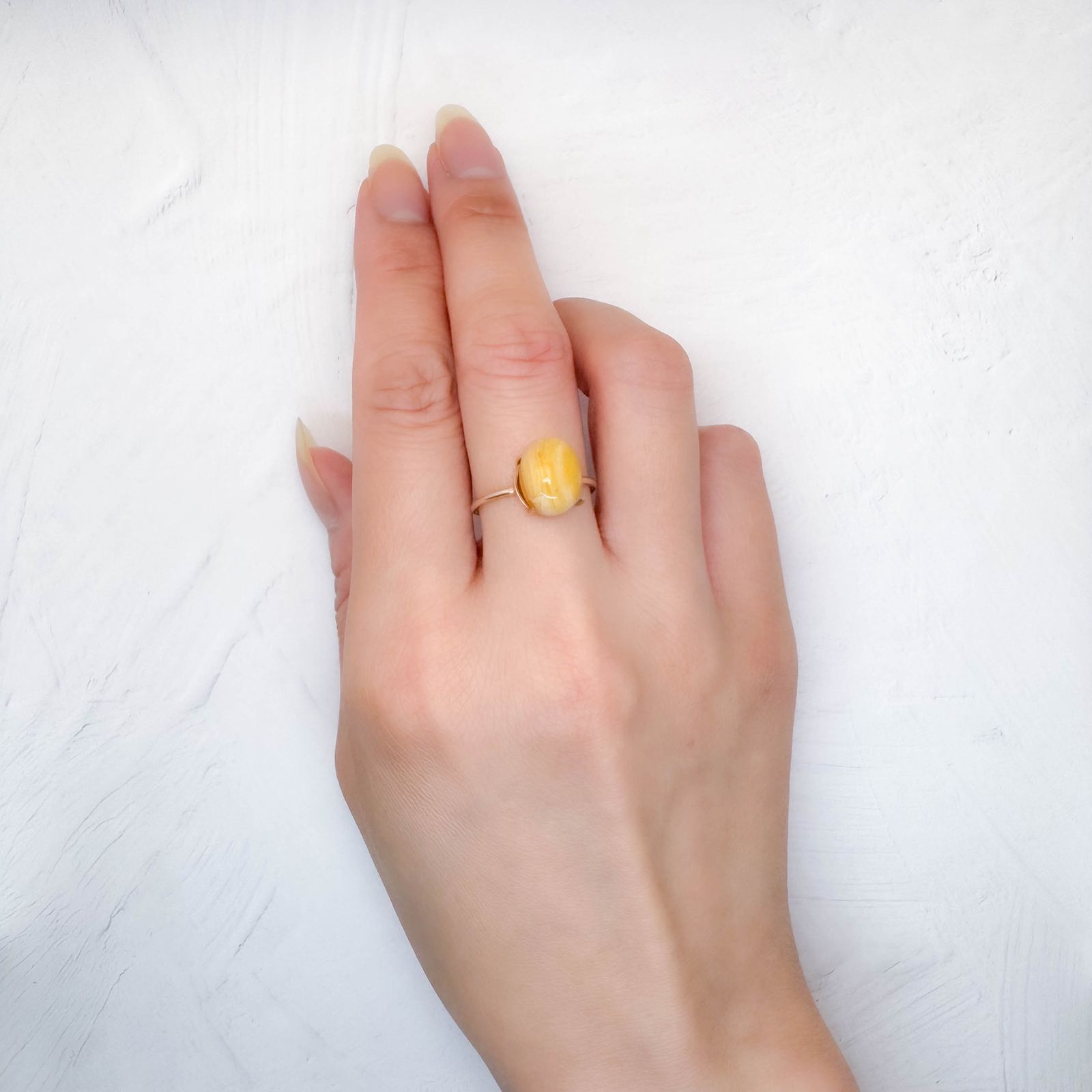 北海道オパール 北海道河東郡鹿追町然別産 3.75ct [250830948]11.1x9.1mm前後