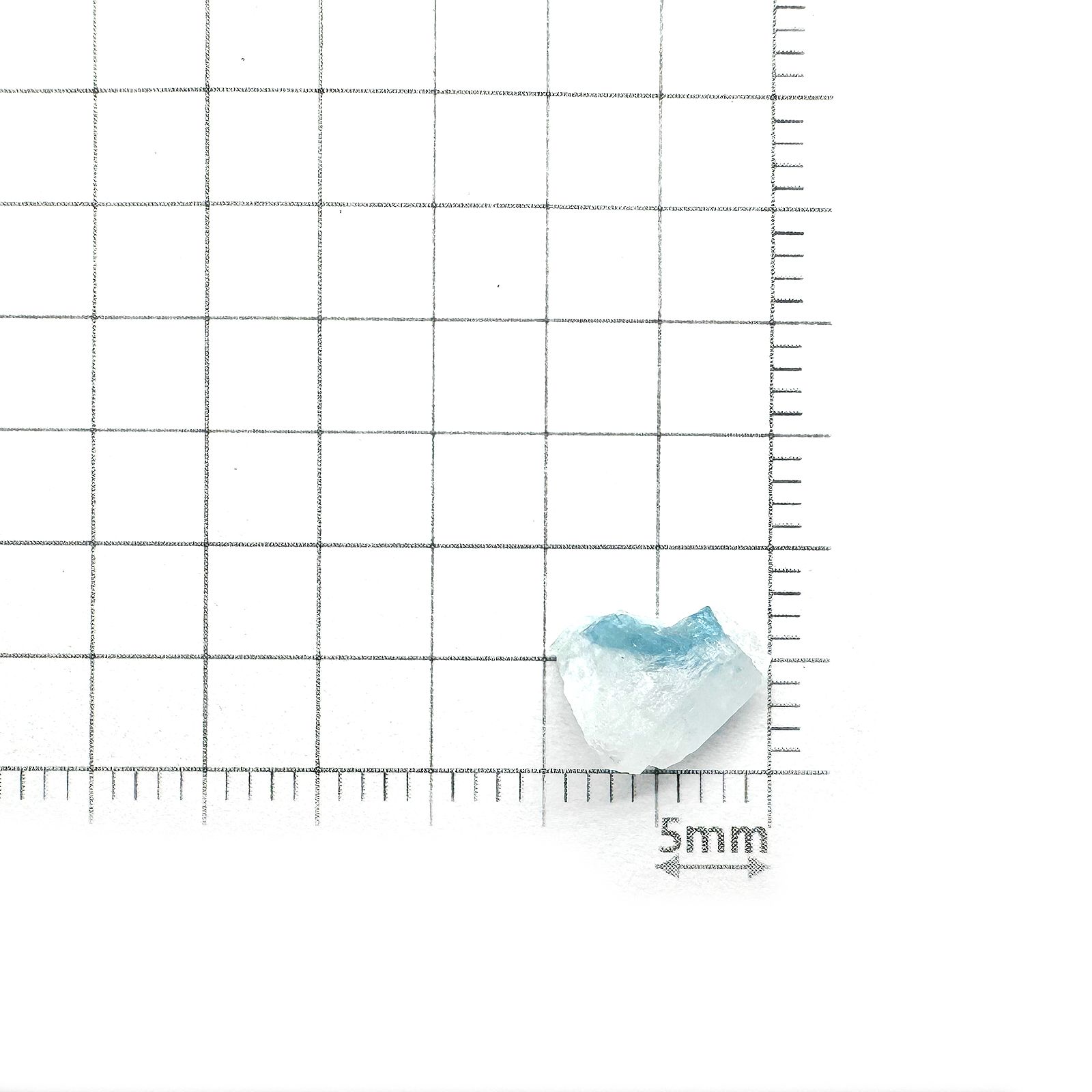 ユークレース 原石 ブラジル産 1.77ct[240326393]9.4x7.1mm前後