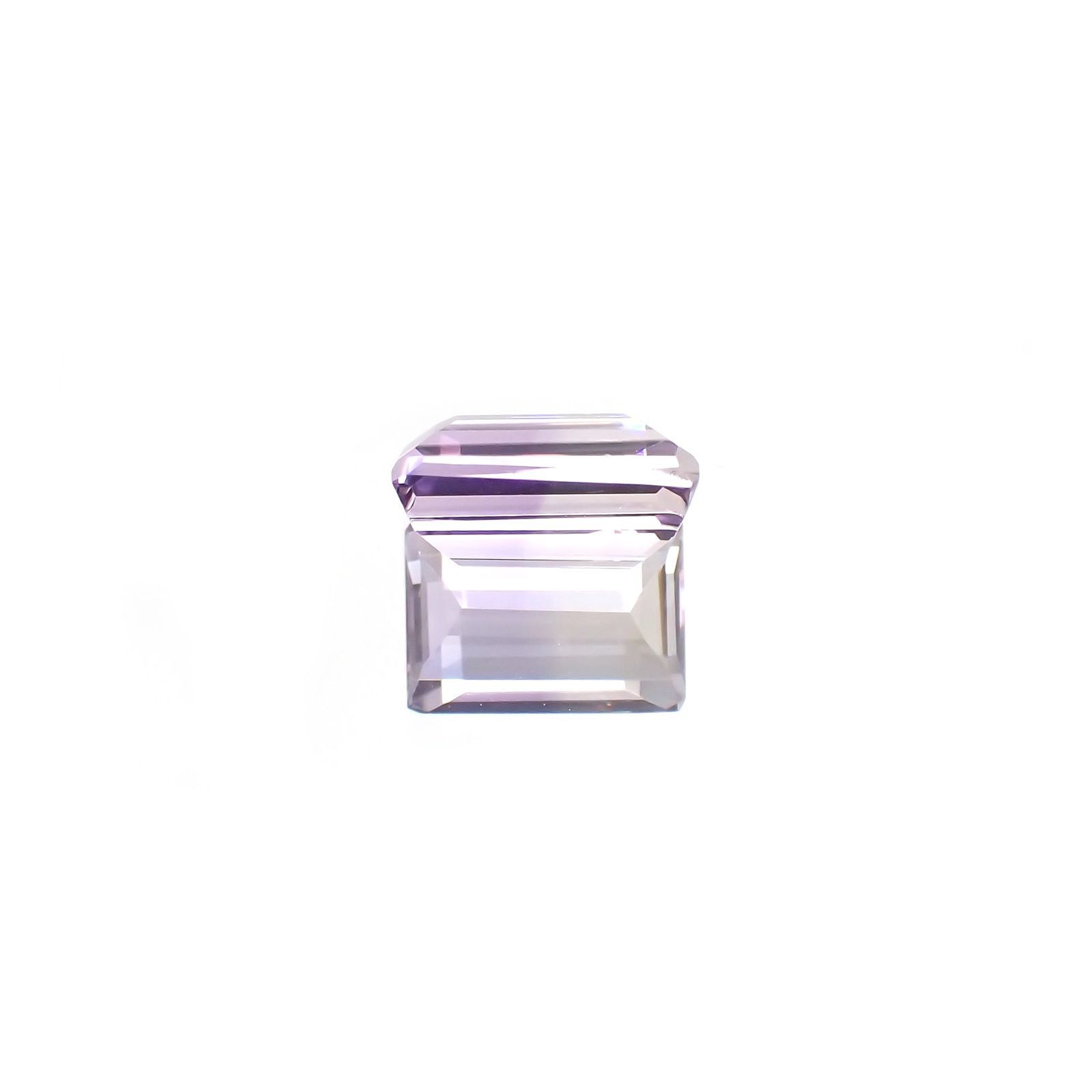 アワーグラスアメジスト(宝石名バイカラー・クォーツ) モロッコ産 2.90ct 識別済[210912325]10×7mm前後