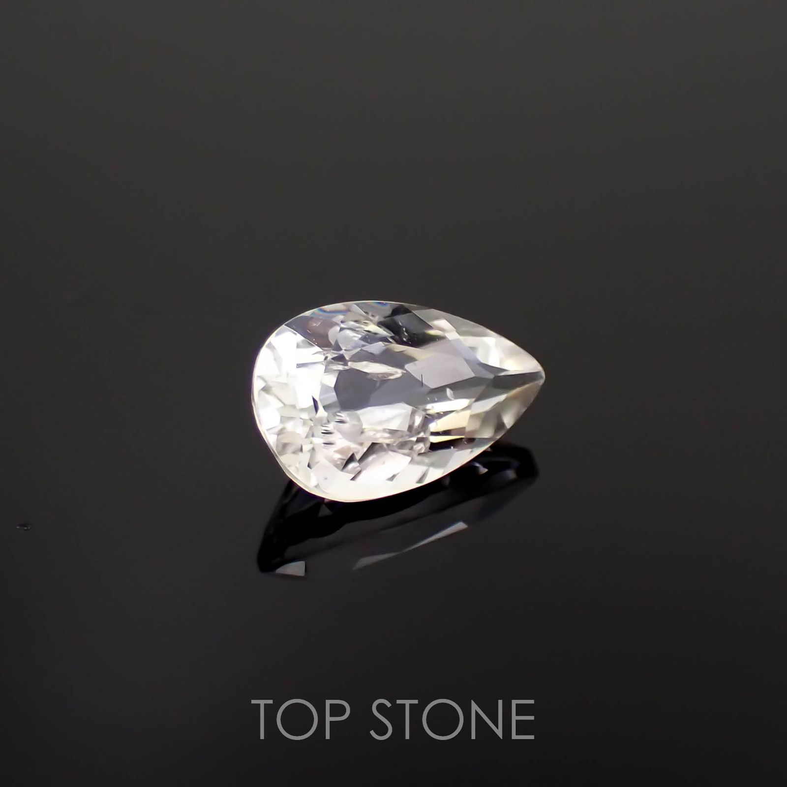 オリゴクレース(宝石名オリゴクレース)ブラジル産 1.05ct 識別済[221219443]8.9x5.6mm前後
