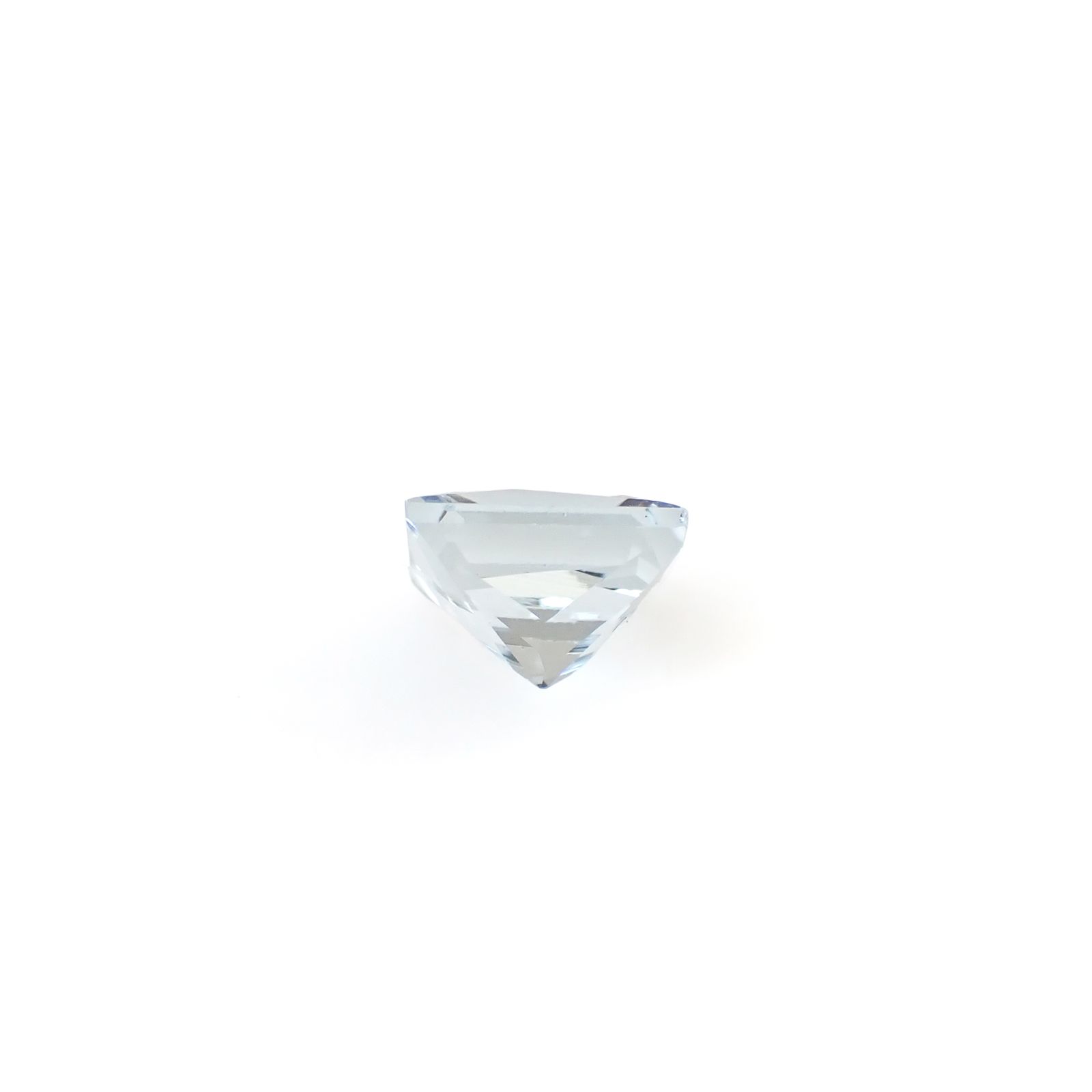 ◇プリンセスカット◇アクアマリン モザンビーク産 1.55ct [250530330]7x7mm前後