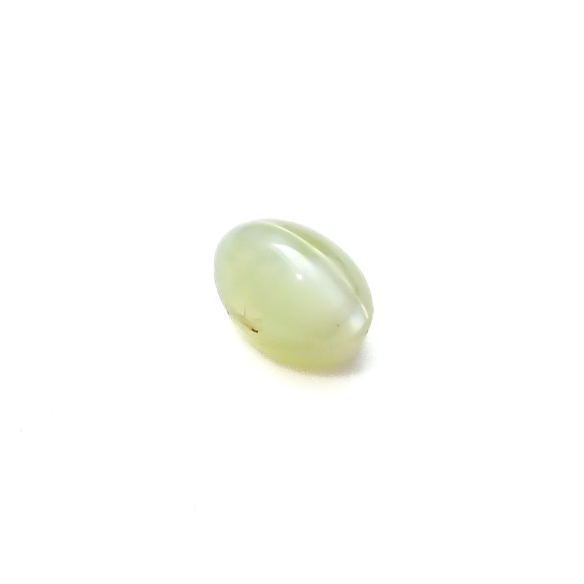 クリソベリルキャッツアイ スリランカ産 1.36ct[240226114]6.5x4.4mm前後