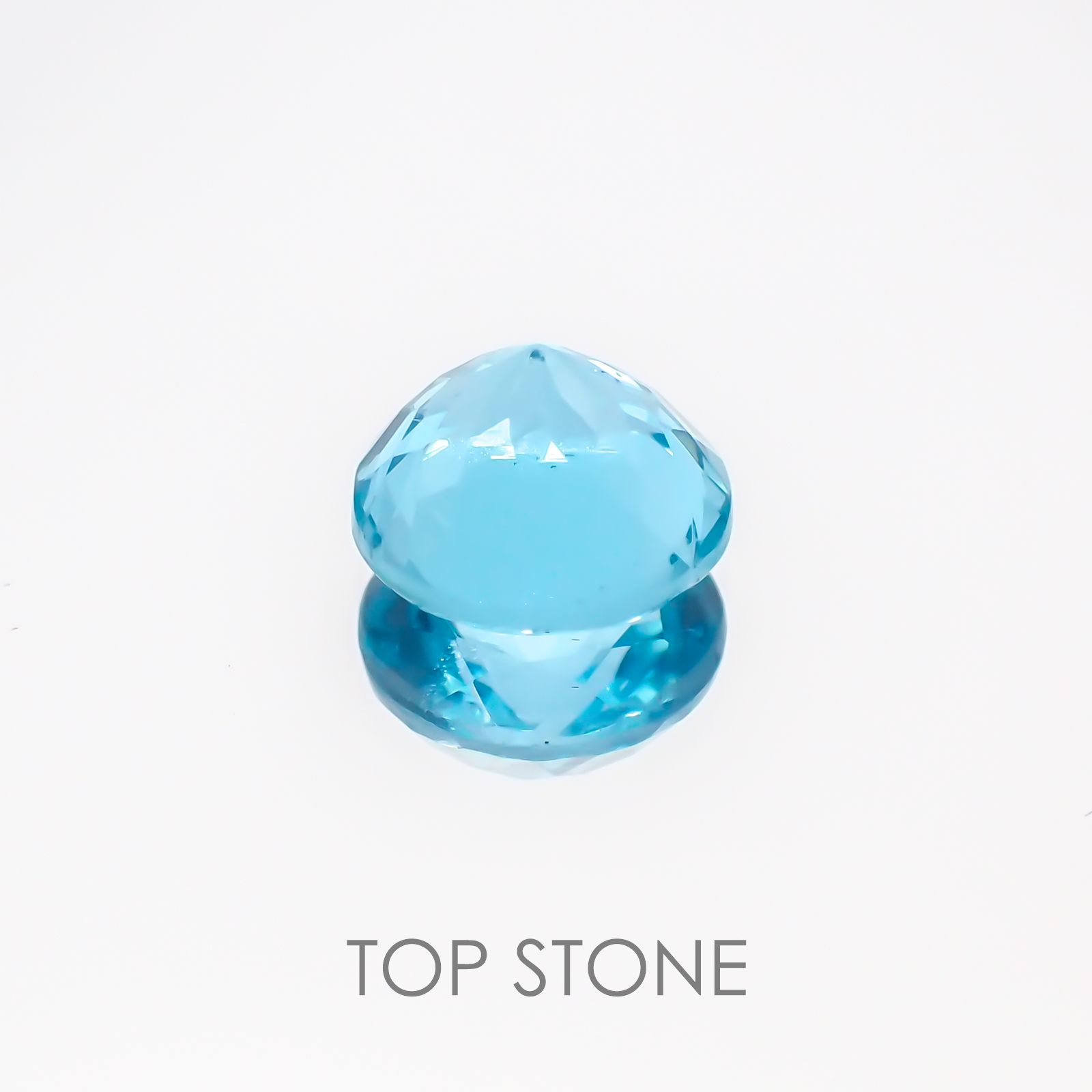 アパタイト(宝石名アパタイト) ブラジル産 1.42ct 識別済[20117943]7×7mm前後