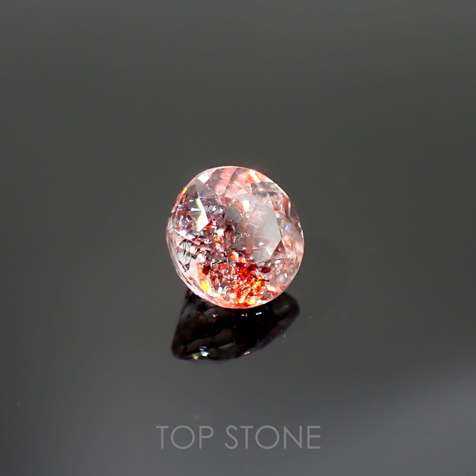 ファイヤークォーツ ナイジェリア産 1.21ct[220114739]6.6x6.6mm前後