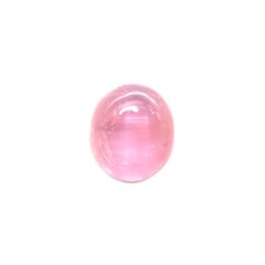 ペツォッタイトキャッツアイ(ラズベリル)(宝石名ペツォッタイト・キャッツアイ) マダガスカル産 0.348ct ソ付(彩珠)[210711979]4.7×4mm前後