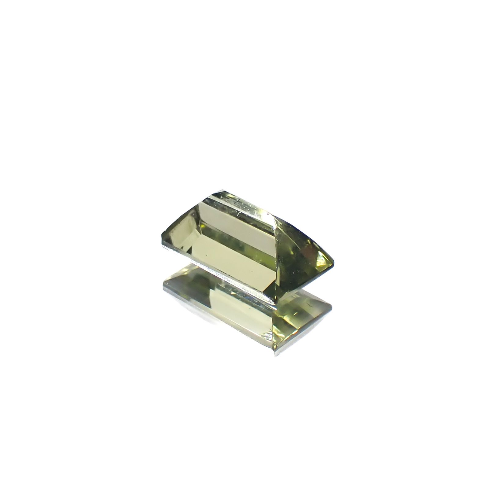 グリーンジルコン スリランカ/カンボジア産 1.21ct[240728533]7.1x4.1mm前後