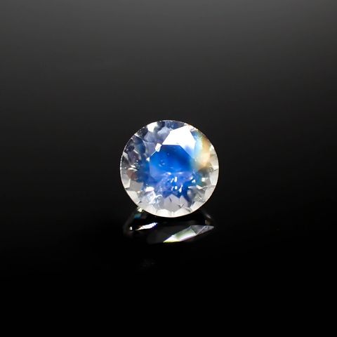レインボームーンストーン ザンビア産 0.34ct[240326919]4.6x4.5mm前後