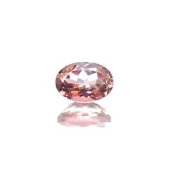 ピンクトルマリン(宝石名ピンク・トルマリン) ブラジル/アフリカ産 0.83ct 識別済[251013559]6.9×4.9mm前後