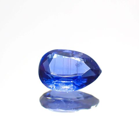 カイヤナイト(宝石名カイヤナイト)ネパール産 0.77ct 識別済[230622474]7.1x5mm前後