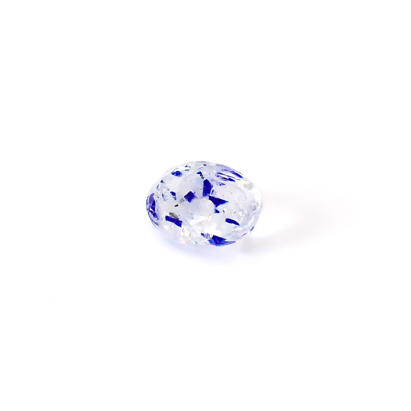 ラズライトインソーダライト フルオレッセンス アフガニスタン産 1.85ct / 10.2x7.2mm前後 [260431993]