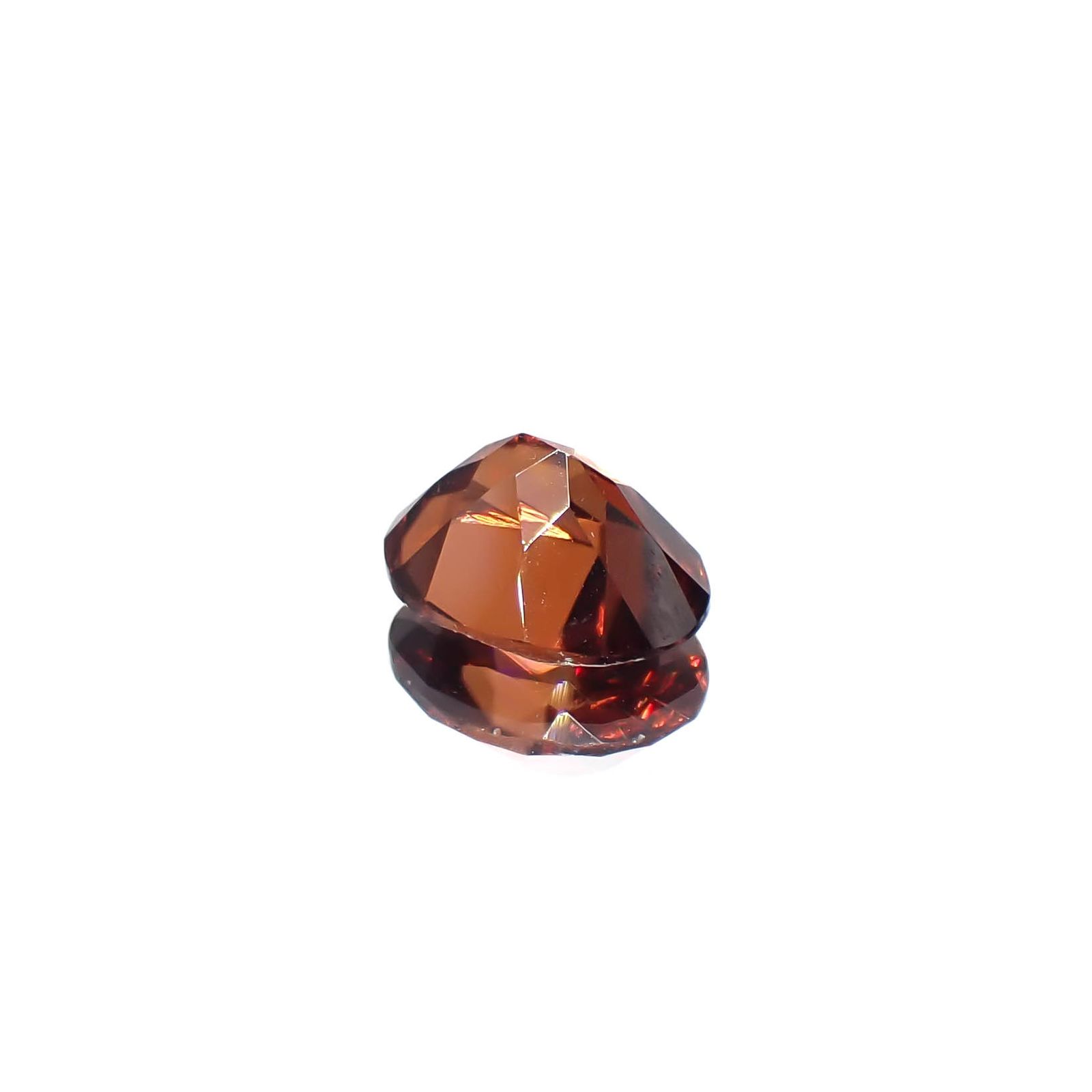 オレンジジルコン スリランカ/カンボジア産 2.80ct[240728501]9x7.1mm前後