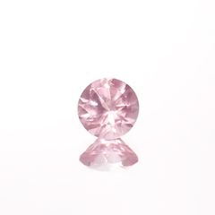 シルキーピンクスピネル タンザニア産 0.45ct[230421582]4.5x4.5mm前後
