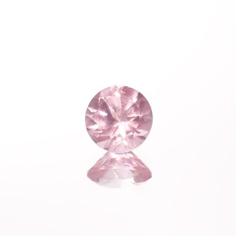 シルキーピンクスピネル タンザニア産 0.45ct[230421582]4.5x4.5mm前後