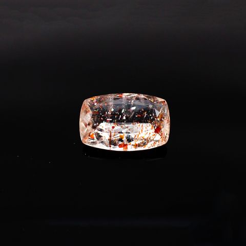 イリュージョンサンストーン(宝石名フェルドスパー) タンザニア産 4.75ct 識別済[210310195]14×9.4mm前後