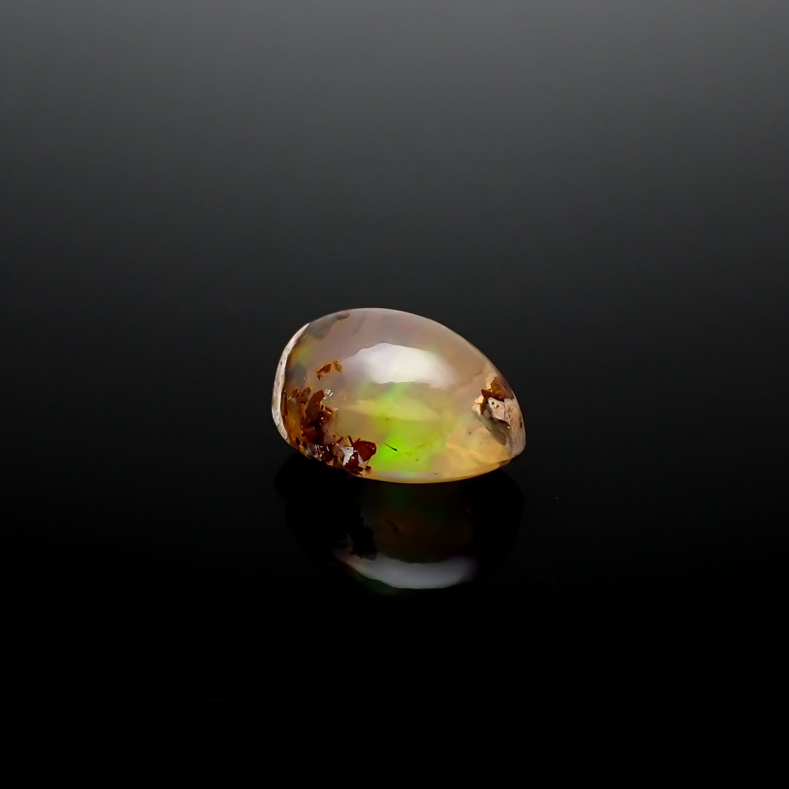 カンテラオパール メキシコ産 2.61ct[240125301]10.6x7.5mm前後