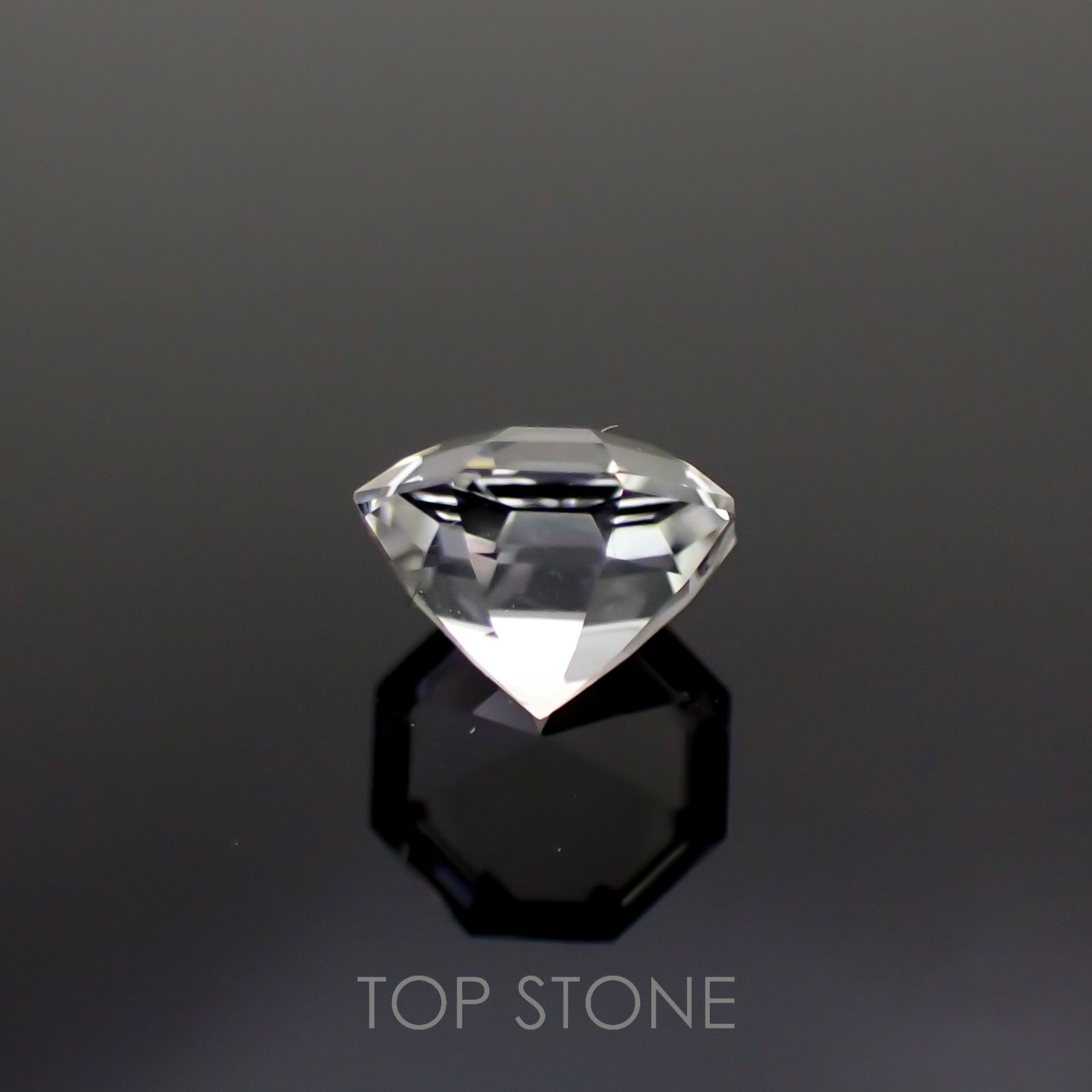 ◇オクタゴンカット◇レムリアンシードクリスタル(保証シール付き) ブラジル産 0.82ct[221018284]5.9x5.9mm前後