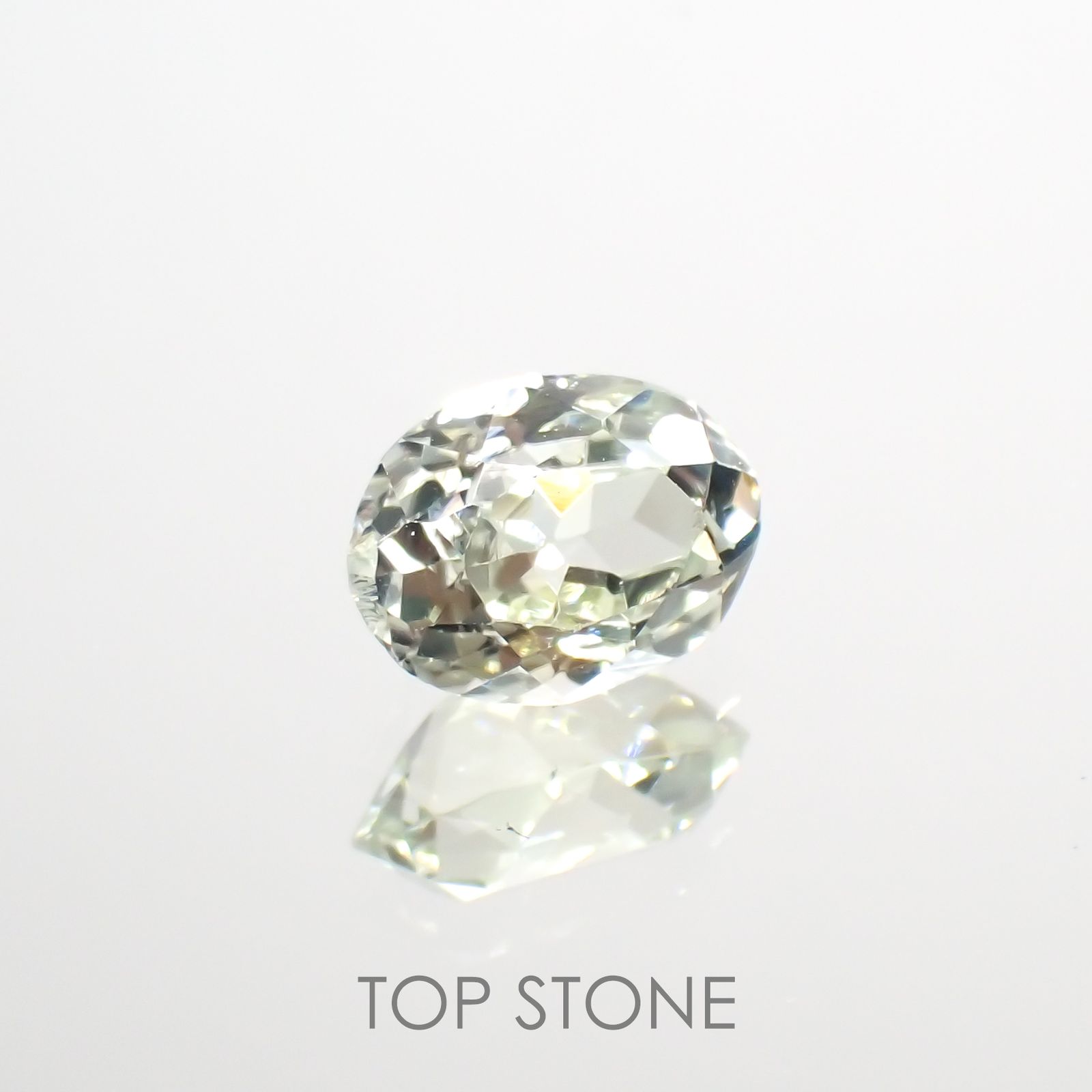 シリマナイト(宝石名シリマナイト)インド産 1.45ct 識別済[211113701]8x6mm前後