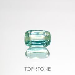 バイカラーカイヤナイト(宝石名カイヤナイト)ネパール産 1.20ct 識別済[220115374]7x4.6mm前後