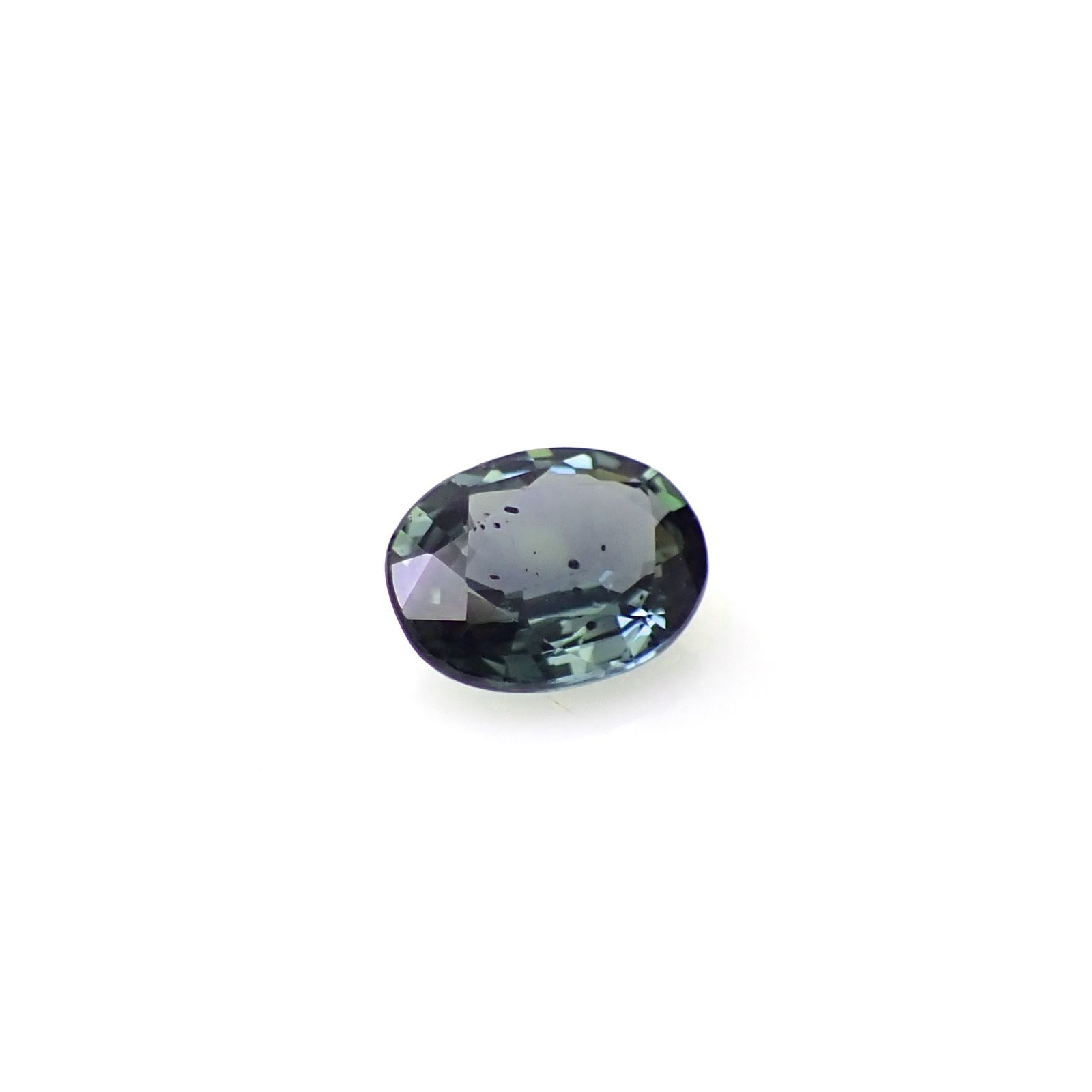 バイカラーサファイア(宝石名バイカラー・サファイア) マダガスカル/スリランカ産 1.27ct 識別済[210912478]7.6×5.8mm前後