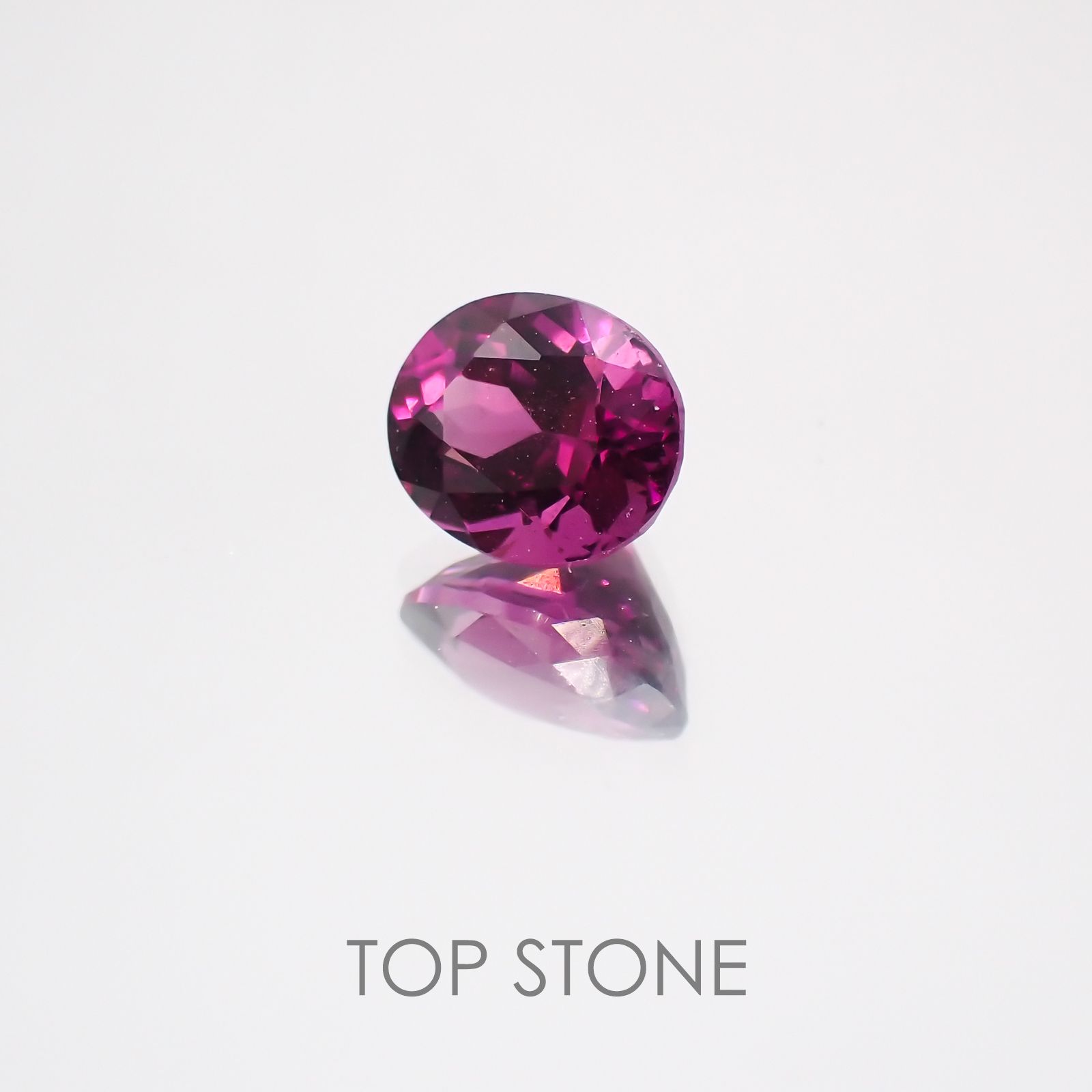 グレープガーネット ブラジル産 ルース 1.05ct[21019684]6.5×5.3mm前後