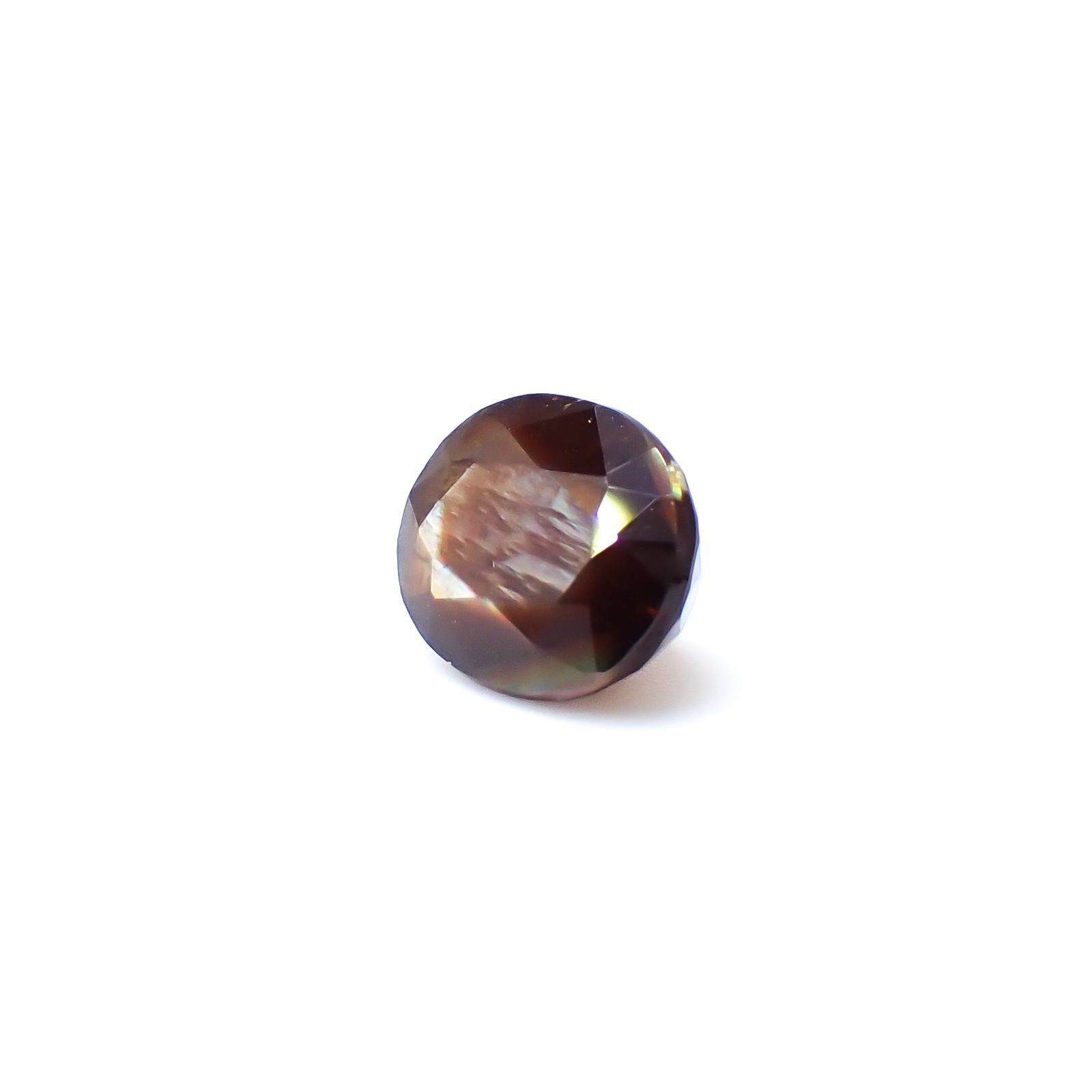 レインボーガーネット 日本・奈良県産 2.76ct / 8.6x7.1mm前後 [260932920]