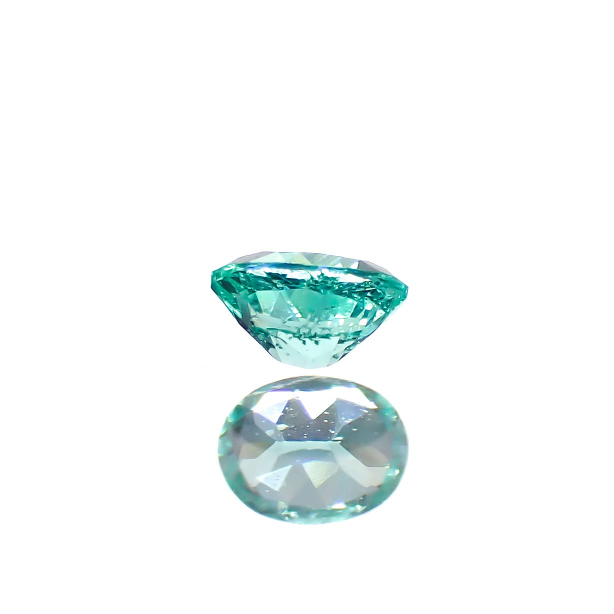 パライバトルマリン ブラジル・ムルング鉱山産 0.034ct[240928802]2.3x1.8mm前後