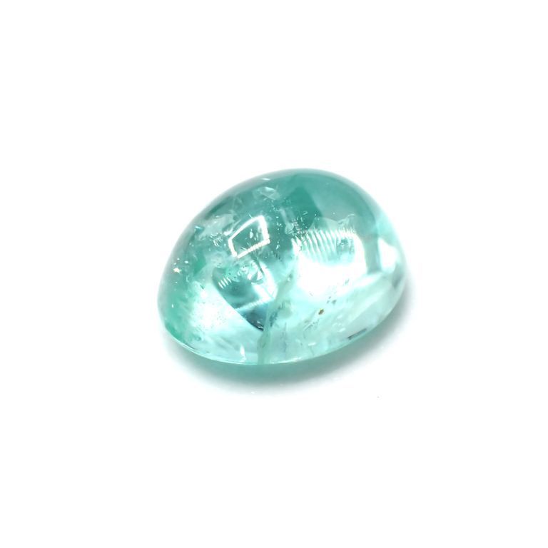 パライバトルマリン ブラジル・キントス鉱山産 1.14ct[210410359]7×5.9mm前後