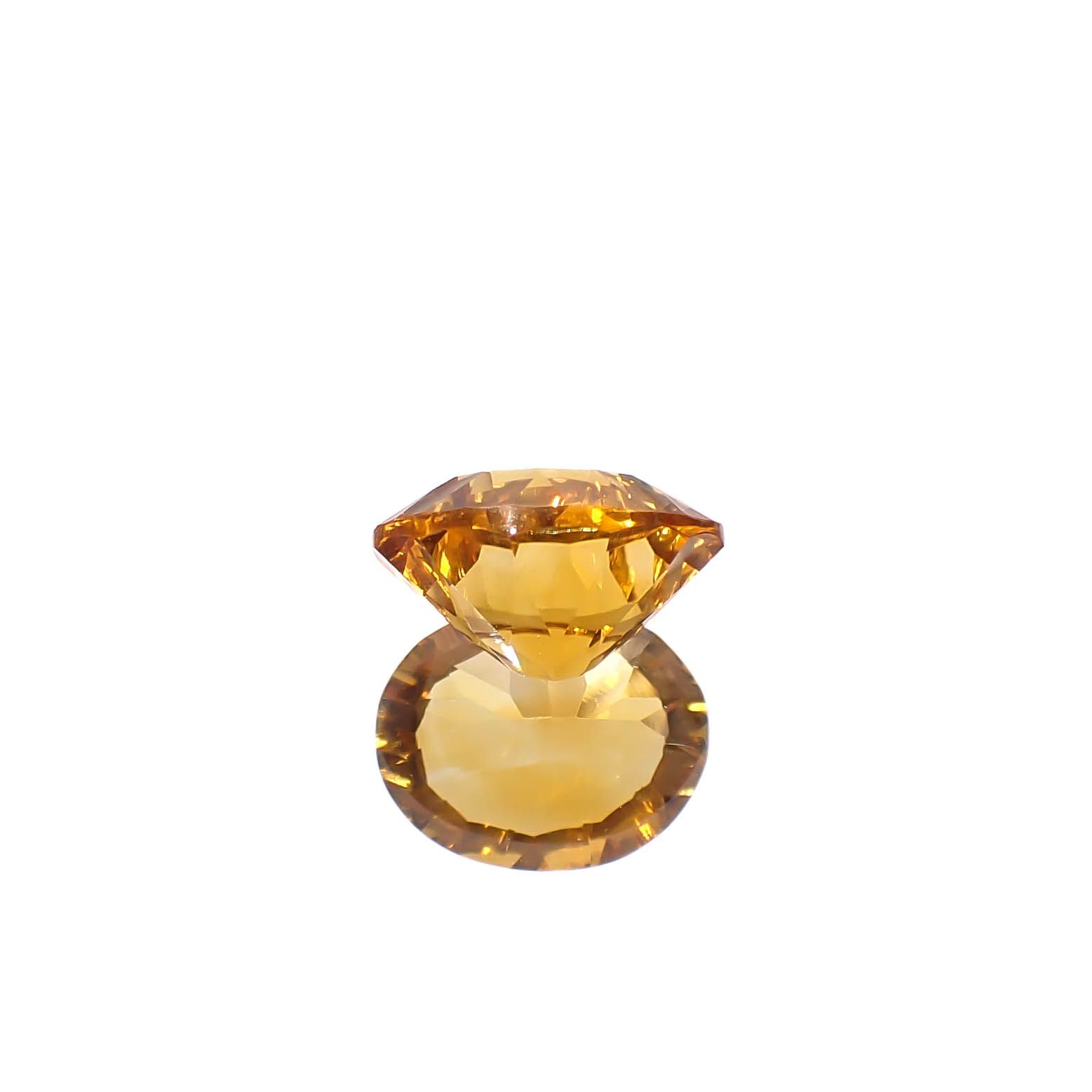 ◇コンケーブカット◇シトリン ブラジル産 2.39ct [241029245]10x8.1mm前後