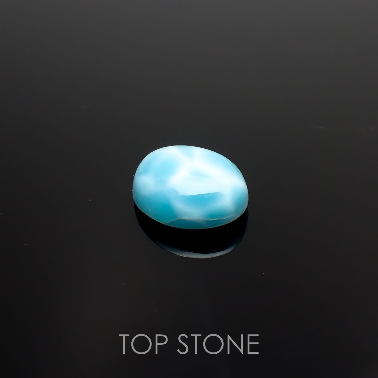 ラリマー ドミニカ共和国産 3.83ct[230119953]11x9mm前後