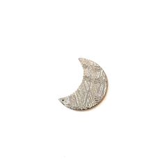 ◇カスタムカット・ムーン◇アルタイ隕石 発見地：中国 0.87ct [250330010]9.9x7.4mm前後
