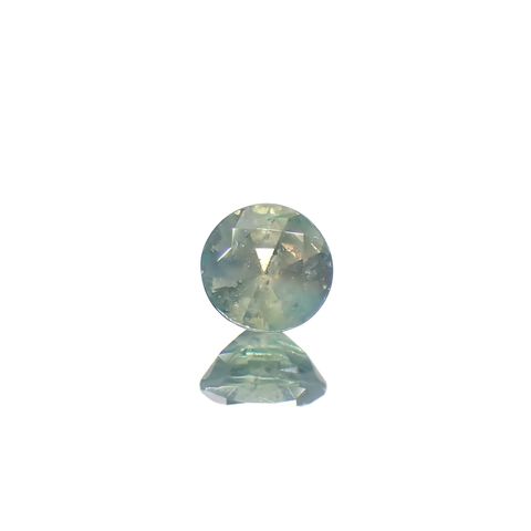 シルキーアレキサンドライト ブラジル・ミナスジェライス州ヘマチタ鉱山産 0.17ct[240627969]3.2x3.2mm前後