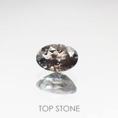 アベンチュリンアクアマリン ブラジル産 ルース 0.44ct[210712973]6×4mm前後