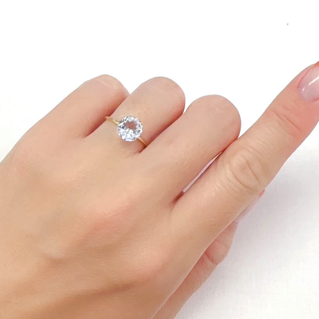 ゴッシェナイト パキスタン・ヒマラヤ産 1.41ct [240527449]8x8mm前後
