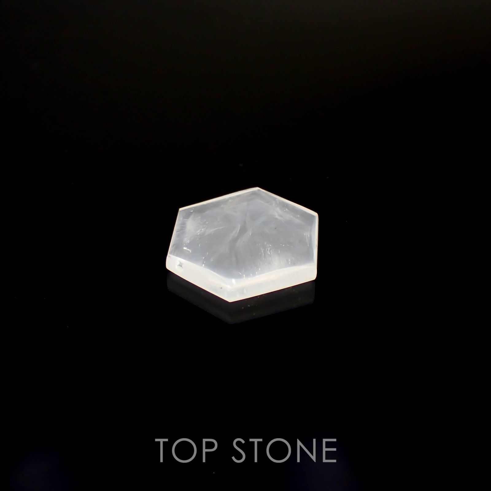 トラピッチェクォーツ 偏光板2枚付き コロンビア・ボヤカ産 37.15ct[230220810]26.9x25.5mm前後