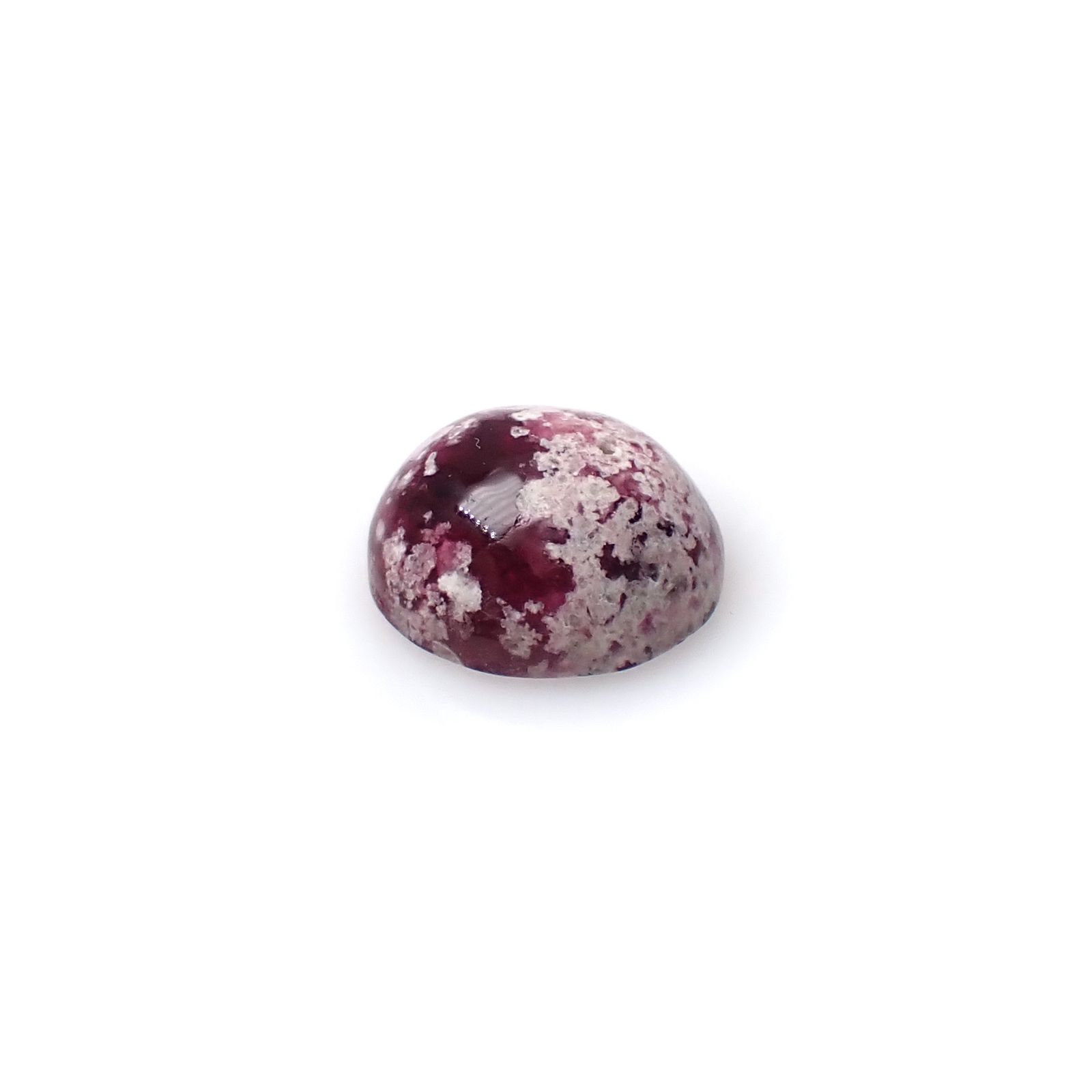 レッドベリル/ピンクベリル(母岩付き) アメリカ・ユタ州産 2.33ct [250530380]8.9x9mm前後