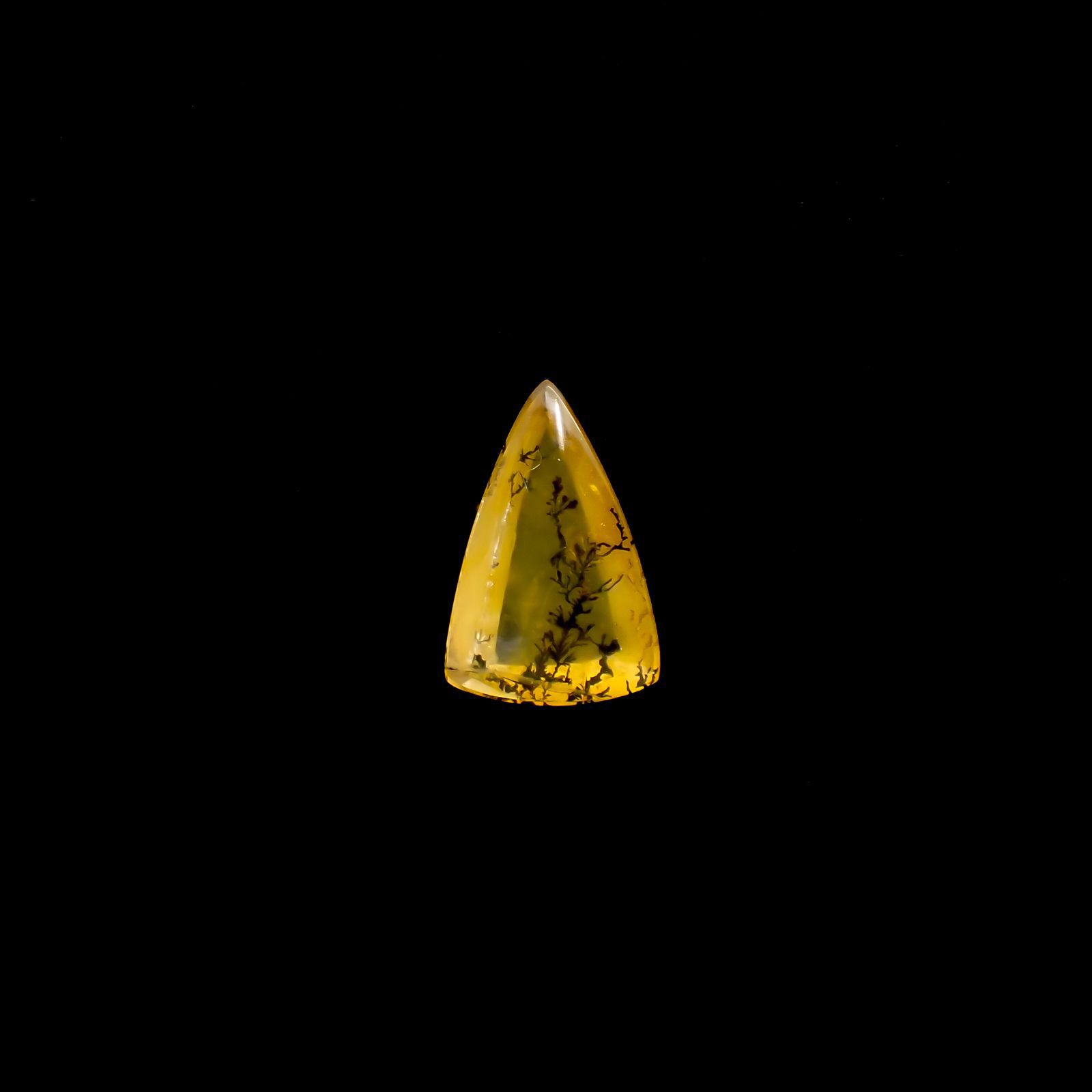 デンドリチッククォーツ ブラジル産 3.06ct[220616704]14.2x9.4mm前後