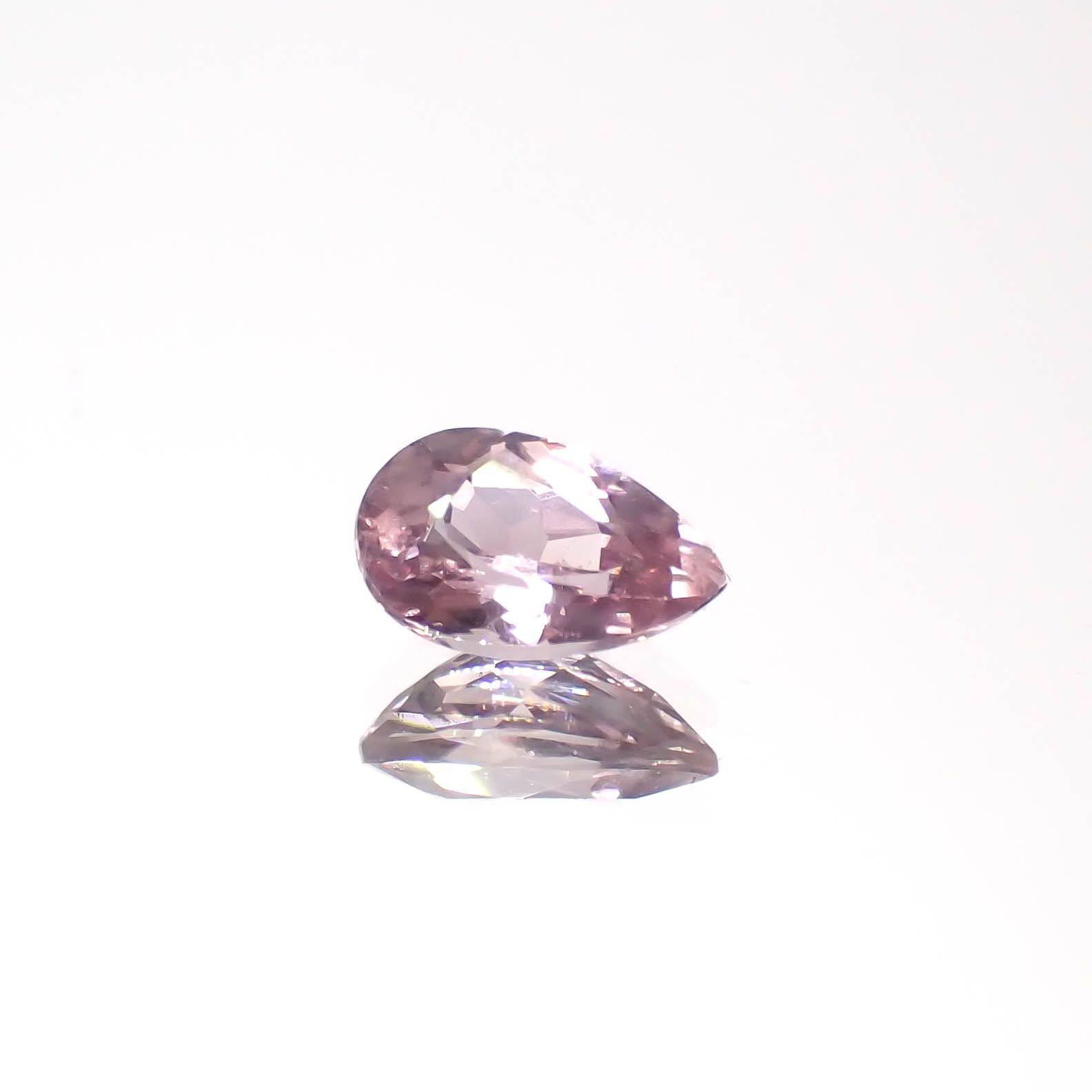 カラーシフト ピンクダイアスポア アフガニスタン産 0.44ct[240326986]6.1x3.7mm前後