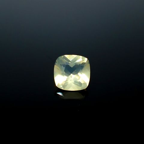 イエローオパール メキシコ産 1.74ct[240226198]8.4x8.3mm前後