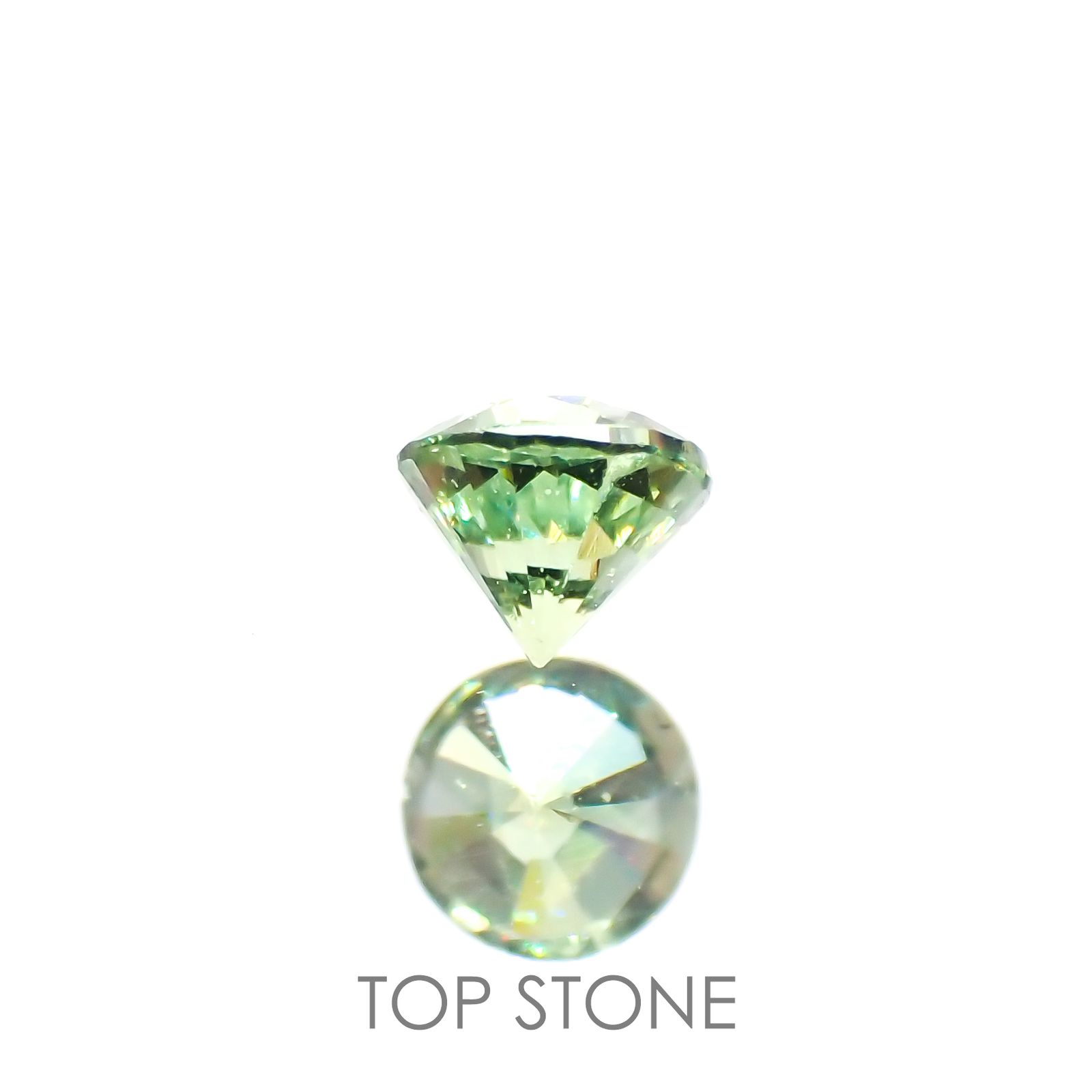 デマントイドガーネット(宝石名デマントイド・ガーネット) ナミビア産 0.18ct 識別済[210912789]3×3mm前後
