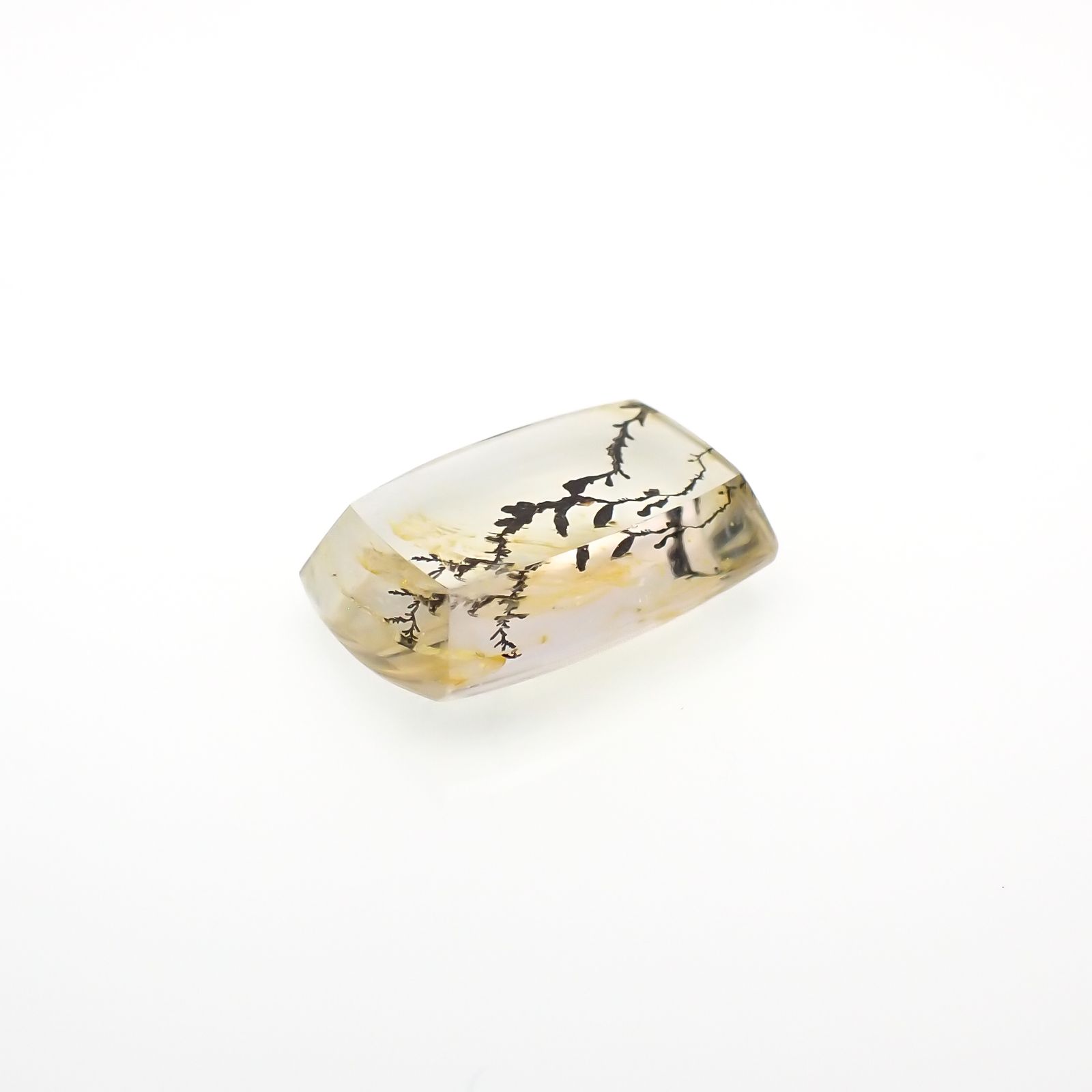 デンドリチッククォーツ ブラジル産 9.86ct[230421736]17.5x11.3mm前後