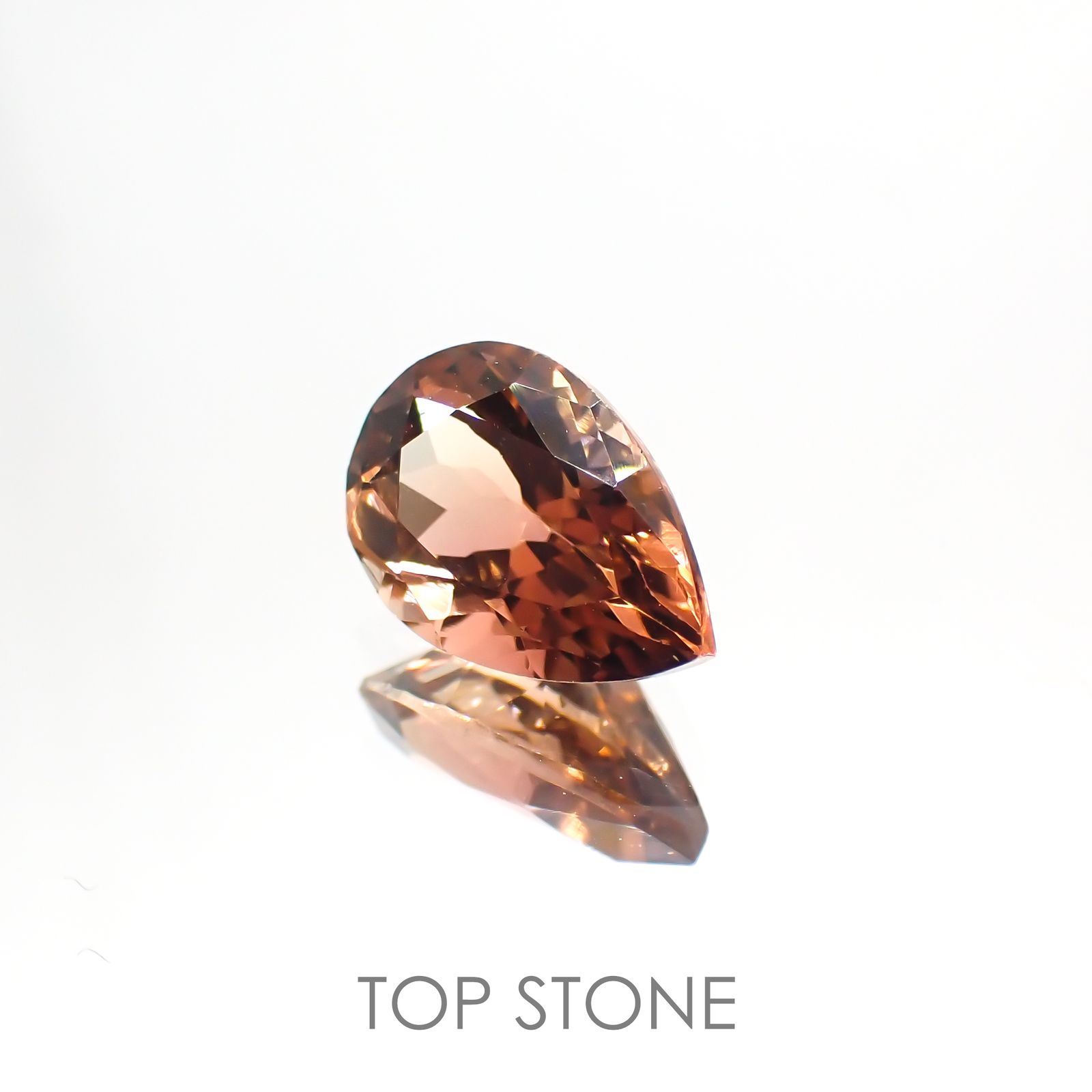 バイカラートルマリン(宝石名バイカラー・トルマリン) コンゴ民主共和国産 1.970ct ソ付(彩珠)[211013602]10.2×7mm前後