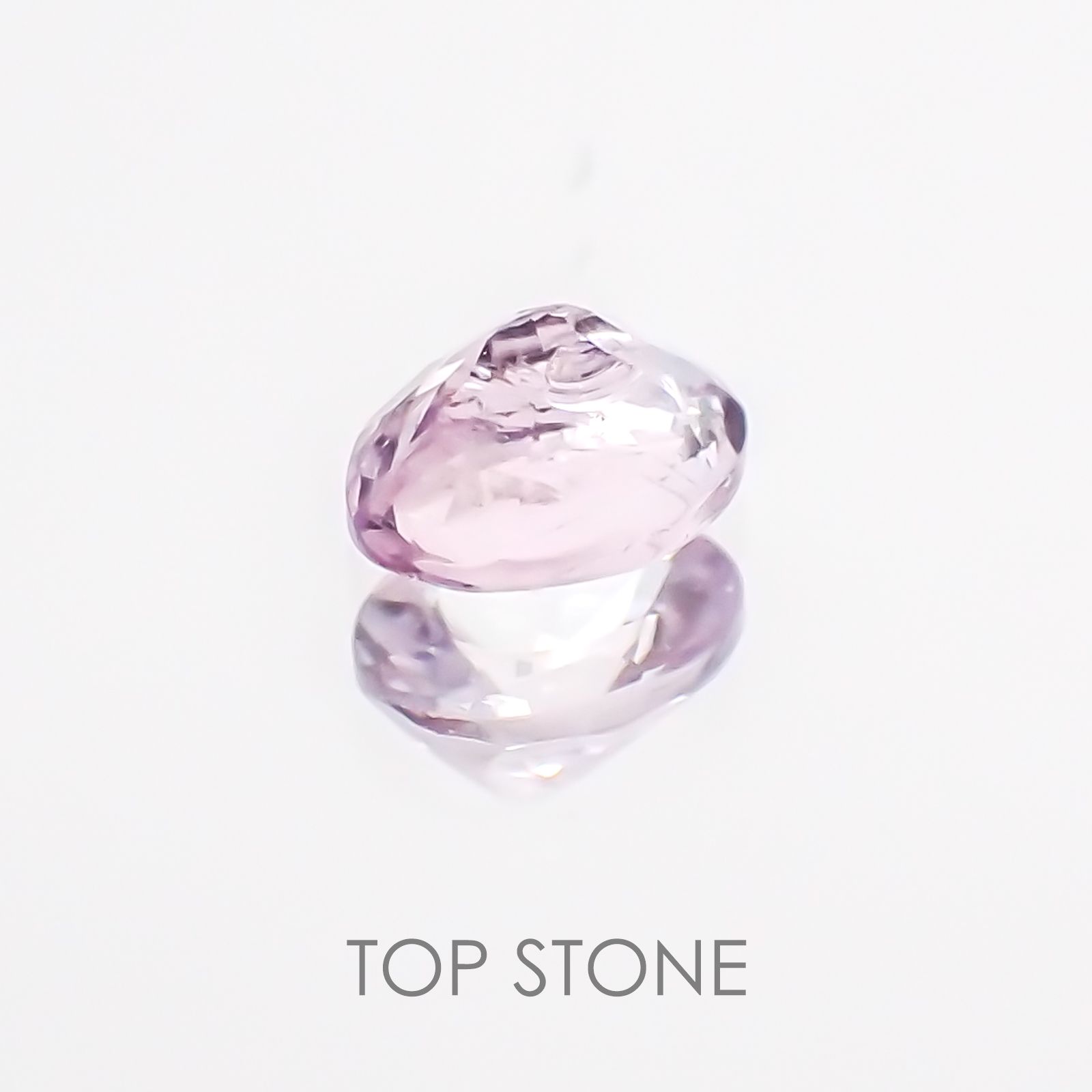 ピンクゾイサイト(宝石名ピンク・ゾイサイト) タンザニア産 0.22ct 識別済[20117870]4.1×3mm前後